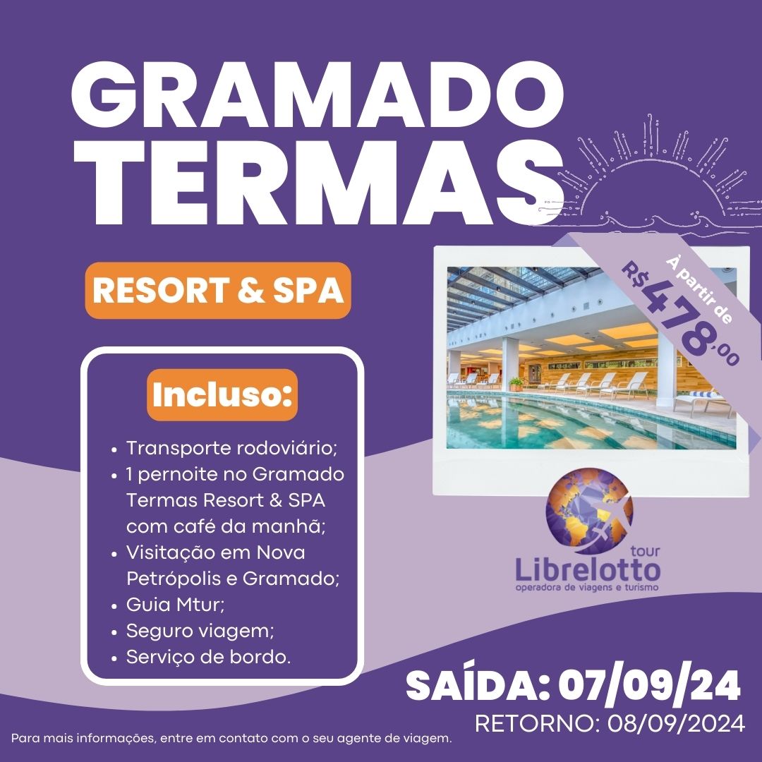 SETEMBRO – Gramado Termas